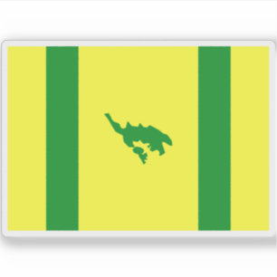Flagge von Culebra, Puerto Rico Aufkleber