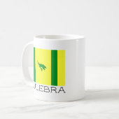Flagge von Culebra, Puerto Rico Kaffeetasse (Vorderseite Links)