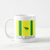Flagge von Culebra, Puerto Rico Kaffeetasse (Links)
