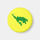 Flagge von Culebra, Puerto Rico Magnet (Vorne)