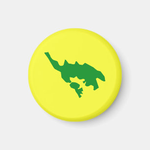 Flagge von Culebra, Puerto Rico Magnet