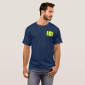 Flagge von Culebra, Puerto Rico T-Shirt (Vorne ganz)