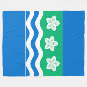 Flagge von Cumberland Fleece Blanket (Vorderseite (Horizontal))