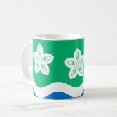 Flagge von Cumberland Kaffeetasse (Vorderseite Links)