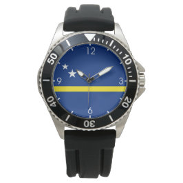 Flagge von Curaçao Armbanduhr