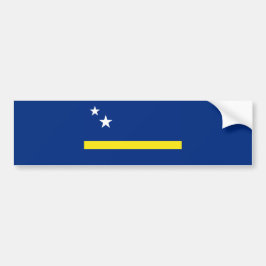 Flagge von Curaçao Autoaufkleber