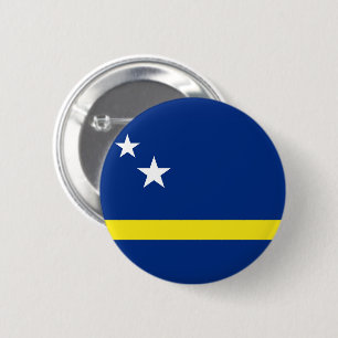 Flagge von Curaçao Button
