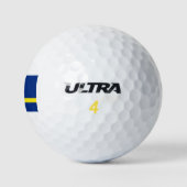 Flagge von Curaçao Golfball (Logo)