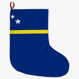 Flagge von Curaçao Großer Weihnachtsstrumpf