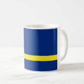 Flagge von Curaçao Kaffeetasse (VorderseiteRechts)