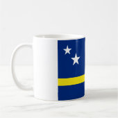 Flagge von Curaçao Kaffeetasse (Links)