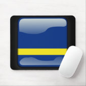 Flagge von Curacao Mousepad (Mit Mouse)
