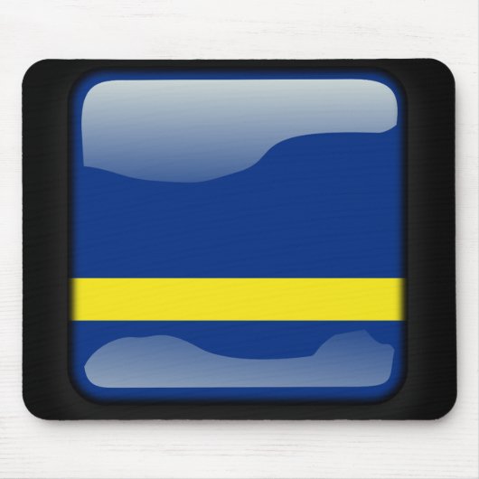 Flagge von Curacao Mousepad (Vorne)