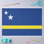 Flagge von Curaçao Seidenpapier (Basteln)