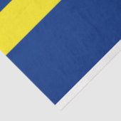 Flagge von Curaçao Seidenpapier (Ausschnitt)