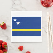 Flagge von Curaçao Serviette (Beispiel)