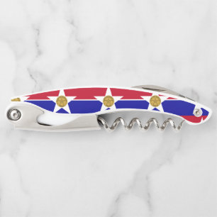 Flagge von Dallas, Korkenzieher von Texas