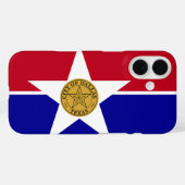Flagge von Dallas, Texas Case-Mate iPhone Hülle (Rückseite (Horizontal))