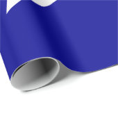 Flagge von Dallas (Texas) Geschenkpapier (Rolleneckpunkt)