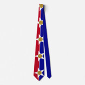 Flagge von Dallas (Texas) Krawatte (Vorderseite)