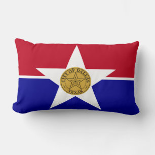 Flagge von Dallas (Texas) Lendenkissen