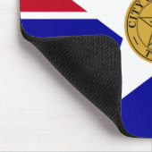 Flagge von Dallas (Texas) Mousepad (Ecke)
