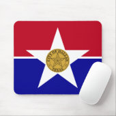 Flagge von Dallas (Texas) Mousepad (Mit Mouse)