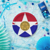 Flagge von Dallas, Texas Paper Teller (Party)