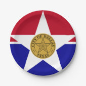 Flagge von Dallas, Texas Paper Teller (Vorderseite)