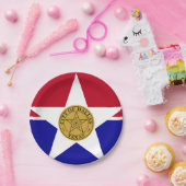 Flagge von Dallas, Texas Paper Teller (Party)