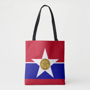 Flagge von Dallas, Texas Tote Bag Tasche