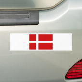 Flagge von Dänemark Autoaufkleber (Auf Auto)