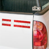 Flagge von Dänemark Grunge Autoaufkleber (Auf Lkw)