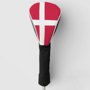 Flagge von Dänemark oder von dänischem Stoff Golf Headcover
