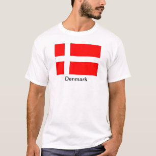 Flagge von Dänemark T-Shirt