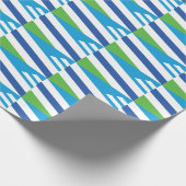 Flagge von Dayton, Ohio Geschenkpapier (Ecke)