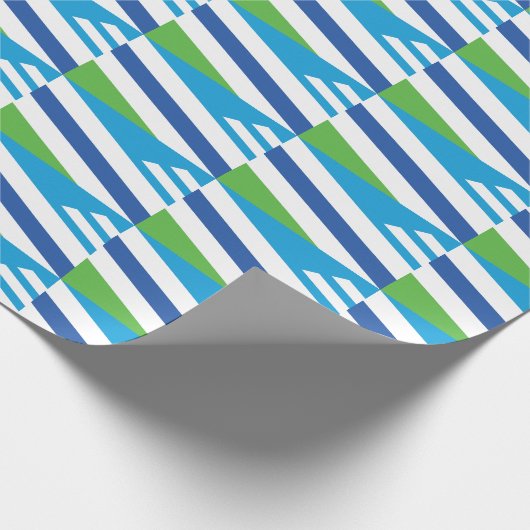 Flagge von Dayton, Ohio Geschenkpapier (Ecke)