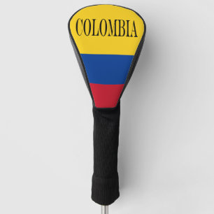 Flagge von De Kolumbien Kolumbien-Bandera Golf Headcover