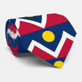 Flagge von Denver, Colorado Krawatte (Gerollt)