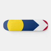 Flagge von Denver, Colorado, USA Skateboard (Horizontal)