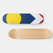 Flagge von Denver, Colorado, USA Skateboard (Horizontal)