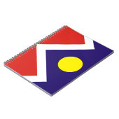 Flagge von Denver Notizblock (Linke Seite)
