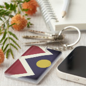 Flagge von Denver, Schlüsselanhänger Colorado (Vorderseite rechts)