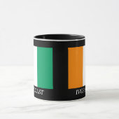 FLAGGE VON DER ELFENBEINKÜSTE TASSE (Zentrum)