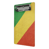 Flagge von der Republik Kongo Mini Klemmbrett (Gewinkelt2)