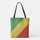 Flagge von der Republik Kongo Tasche (Rückseite)