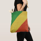 Flagge von der Republik Kongo Tasche (Von Nahem)