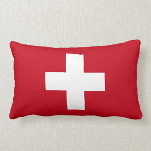 Flagge von der Schweiz Lendenkissen