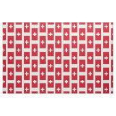 Flagge von der Schweiz Stoff (Fat Quarter (45,7 x 55,9 cm))