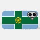 Flagge von Derbyshire Case-Mate iPhone Hülle (Rückseite (Horizontal))